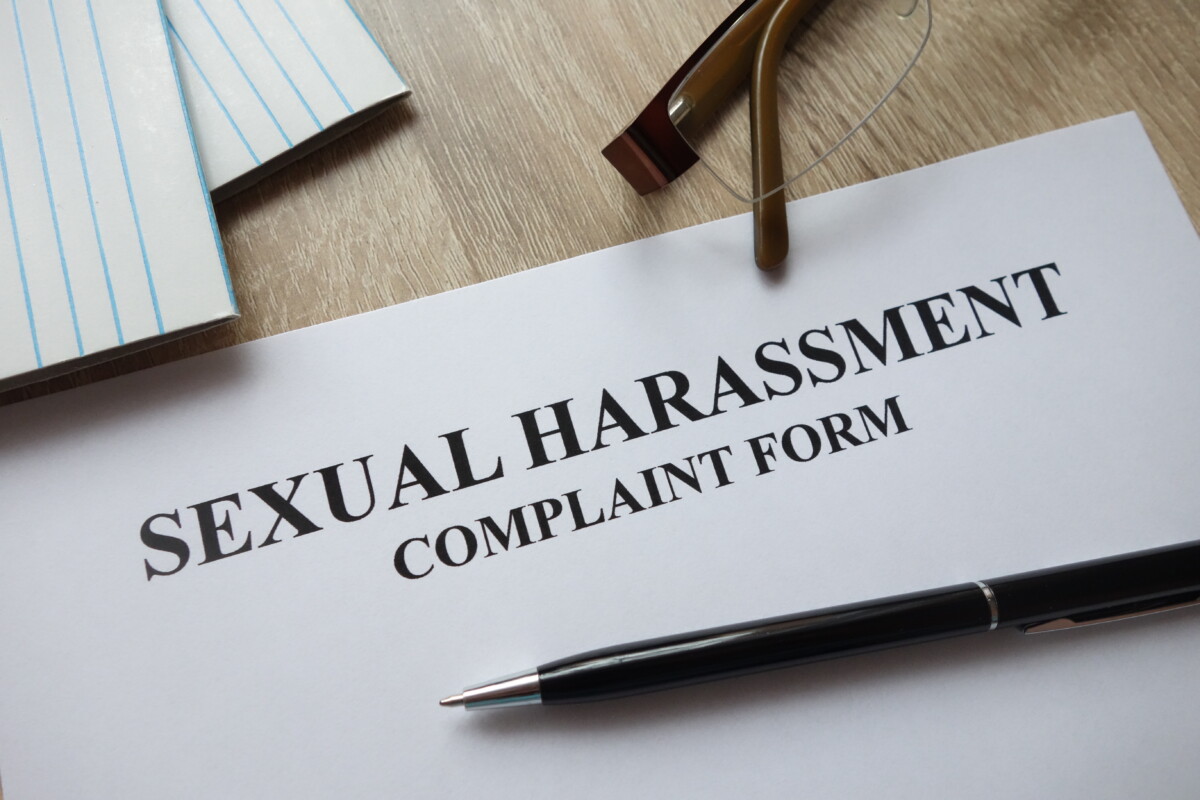 Sexual harassment complaint form
