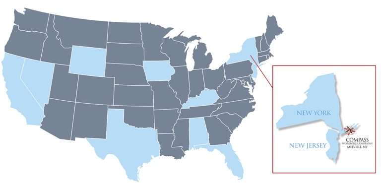 Compass Workforce Solutions Service Area